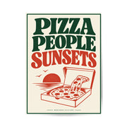 Pizza Poster – reine Motivansicht