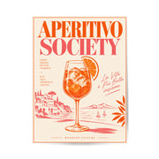 Aperitivo Society Poster – reine Motivansicht