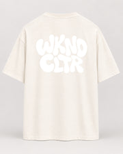 Basic WKND Oversized Shirt – Natural Raw – Rückenansicht