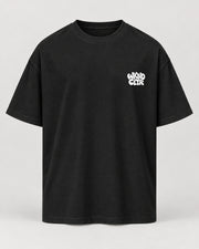 Basic WKND Oversized Shirt – Schwarz – Vorderansicht