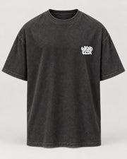 Basic WKND Oversized Shirt – Washed Black – Vorderansicht
