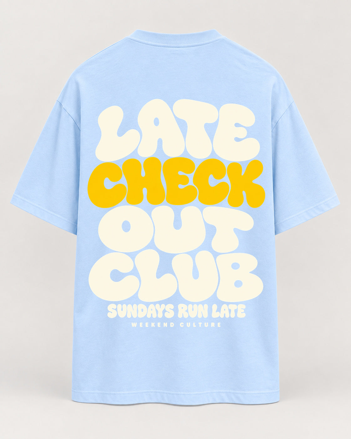 check out Oversized Shirt – Rückseite
