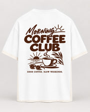 coffee club Oversized Shirt – Rückseite