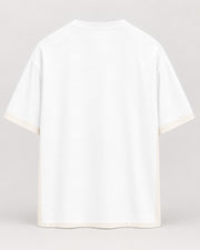 fruit frontprint weiss Oversized Shirt – Rückseite