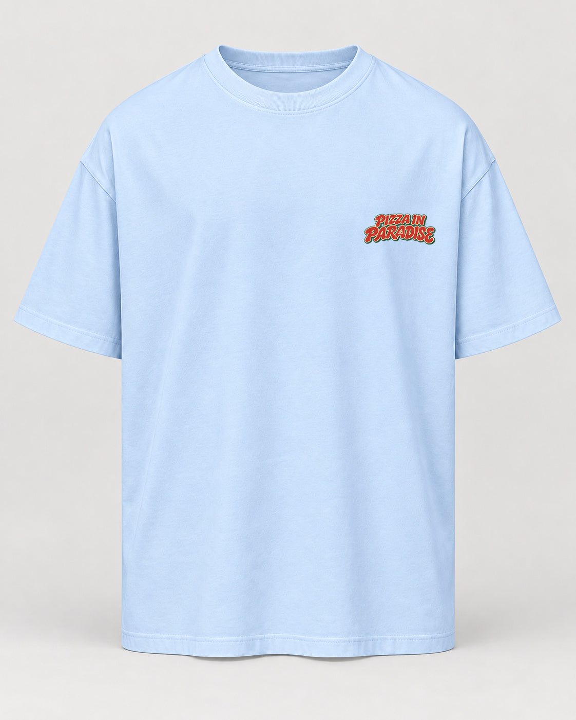 pizza Oversized Shirt – Vorderseite