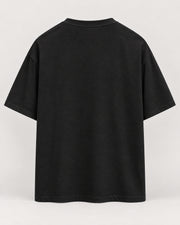 wknd frontprint schwarz Oversized Shirt – Rückseite